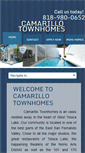 Mobile Screenshot of camarillotownhomes.com